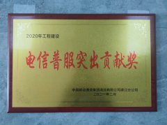 電信普服突出貢獻獎